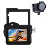 PULUZ Housing Shell CNC alumiiniumsulamist kaitsepuur koos kindlustusraami ja 52 mm UV-objektiiviga GoPro HERO /7 Black /6 /5 jaoks