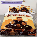 THE ROOKIE Muster Voodipesu tekkikomplekt Tekikate Padjap&uuml;&uuml;r Kodu kaunistus S&uuml;nnip&auml;evakingitus (1 * tekikott + 2 * padjap&uuml;&uuml;ri ilma s&uuml;damikuta)94 135x200cm