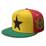 Ghana L&auml;mtserva m&uuml;ts Kohandatud nimi Meeskonna logo Hip-hop m&uuml;ts Gha riik Reisimine Vabariik Rahvuslipp Ghana foto Peakate Adjustable
