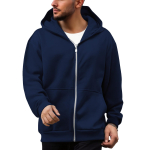 Meeste loominguline reisihoodie seljakotiga Kerge lukuga seljakotiga pusas&auml;rk Vabaaja &uuml;likoolipullid Komplektid XXXL tumesinine v&auml;rv