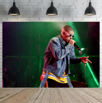 Bad Bunny s&uuml;nnip&auml;evapeo kaunistused Taust &Otilde;hupall Koogitopper B&auml;nner F&auml;nni toetuse klubi b&auml;nner Fotograafia rekvisiidid Laste kingitus Other blue
