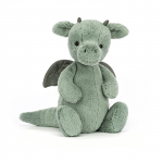 JELLYCAT Bashful Draakon Keskmine roheline