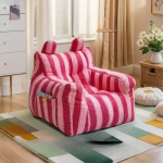 Laste &uuml;ksikdiivanitool Pehme hubane lugemisnurk V&auml;ikelapse tugitool M&auml;ngutuba Magamistuba Elutuba Oluline pink