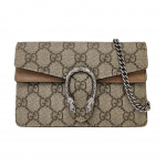 [Kasutatud] Gucci Dionysus GG Supreme Super Mini kott 'Beež' - V&auml;ga hea #1N5KQ6 ONE SIZE