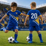 Bosnia jalgpallis&auml;rgi komplekt, Bosnia jalgpallis&auml;rk meestele naistele noortele lastele, Jalgpallif&auml;nni 2-osaline komplekt 2026, Suvine T-s&auml;rgi ja l&uuml;hikeste p&uuml;kste komplekt 110