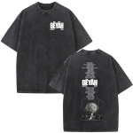 Vintage pestud r&auml;ppari Damso Beyah tuur 2026 T-s&auml;rgid Meeste Naiste R&otilde;ivad Mood Hip Hop L&uuml;hikeste varrukatega O-kaelusega T-s&auml;rgid Streetwear S