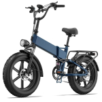 Urlife T5 Kokkupandav Elektrijalgratas 750W Mootor 20 Paks Rehvidega T&auml;ielikult Amorditud T&auml;iskasvanute Elektrijalgratas 48V 13Ah Kahekordsed Ketaspidurid 7 K&auml;iku Maksimaalne Koormus 120Kg must