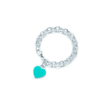 Tiffany & Co. Return To Tiffany&reg; Emailitud S&uuml;dame Ripats H&otilde;bedane K&auml;ev&otilde;ru Keskmine Naiste k&auml;ev&otilde;ru 28751192 Blue,Medium