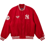 New Era FW24 MLB baseballi kraega peidetud n&ouml;&ouml;pidega langevate &otilde;lgadega pikak&auml;eline baseballijakk Unisex jakid Punane 14397946 S red