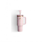 Love Shack Quencher H2.0 40 untsi joogitops, roostevabast terasest roosakas roosa - 1,18 L, vaakumisolatsiooniga, lekkekindel, t&auml;iuslik kingitus, v&auml;listingimustes v&auml;hem