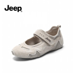 JEEP Naiste Sportlikud Mary Jane Pehme Tallaga Vabaaja Sandaalid Mitmek&uuml;lgsed Lamedad Kingad 40 beež