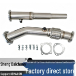 Golf MK4 1.8T Roostevabast terasest v&auml;ljalasketorustiku uuendus Modification Exhaust Pipe gray