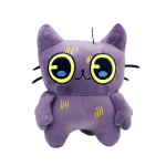 22cm Tostada Palus Suure Silmaga Kass Palus M&auml;nguasi Kawaii Aksessuaarid T&auml;idisloomad Pehme M&auml;nguasi S&uuml;nnip&auml;ev Halloween J&otilde;ulukink gray