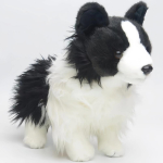 Border Collie Pl&uuml;&uuml;sist M&auml;ngukoer 11,8 tolli Laste Pl&uuml;&uuml;sist M&auml;nguasi T&auml;iuslik Kingitus Poistele ja T&uuml;drukutele black