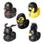 5 alternatiivset gooti pardi kujukest Komplekt Personaalne pardi kodu kaunistus &Otilde;rnad punk pardi dekoratsioonid Kujukesed 1 black