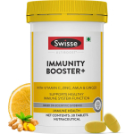 Swisse Immunity Booster+ C-vitamiini ja tsingiga - Sisaldab amlat ja ingverit, t&auml;iesti looduslik immuunsuse tugevdaja - 30 tabletti