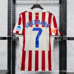2526 Atletico Madridi jalgpallis&auml;rk Nr. 7 Atletico Madridi koduvormi ja v&otilde;&otilde;rsilvormi Griezmann Nr. 19 Alvarez s&auml;rk L