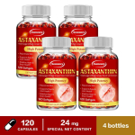 Xemenry Astaxanthin 24mg pehmekapslid 120 tk &mdash; Antioks&uuml;dandi tugi, liigeste tugi, igap&auml;evane heaolu 120*4