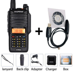 BAOFENG UV-9R Plus Raadiosaatja 10W 8000mAh IP67 Veekindel Kahesuunaline Raadio Kahe sagedusriba Amat&ouml;&ouml;rraadiod UV9R plus Intercom USB Plug