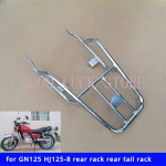 Mootorratta riiul GN125 Hj125-8 jaoks Tagumine riiul Tagumine sabaosa Tagumine kastihoidik Paksenenud toruhoidik gray
