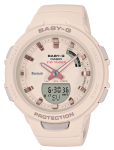 Kella FOR Step Beež [Casio] Baby-G SPORDID, Sammude lugemine, Bluetooth, BSA-B100-4A1JF, Naiste, beež