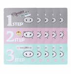 HOLIKA HOLIKA sea nina selge musta peaga 3-astmeline komplekt (5 pakk)