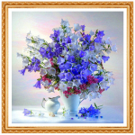 DIY 3D teemantmaali vaas T&auml;is &uuml;mmargune teemant v&auml;ike liilia 20X30CM