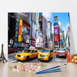 DIY maalimine numbrite j&auml;rgi Digitaalne &otilde;limaal Kodukaunistuse numbrid &Otilde;limaal Kujutav kunst Numbrid Maalimine Hobid &Otilde;limaal 40x50cm no frame