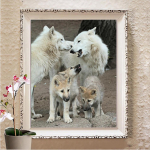 5D Teemantmaali Tikand Teemantmaaling Kingitus Teemantseinakunsti kaunistused Full Round 20X30CM