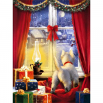 DIY teemantmaaling 5D Halloweeni t&auml;isring teemantkunsti tikandid maastik K&auml;sitsi valmistatud kodukaunistus 20X30CM punane