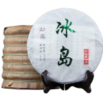 357 g Yunnani kevadkooki toorpu erh tee Bingdao ged Trees Collectibles roheline tee