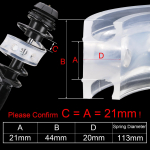 2tk 38/21mm auto amortisaatorid auto puhvrid vedru p&otilde;rkeraua vedrustus universaal Opel Jeep kia Volvo Suzuki Lincoln Citroen Mitsubishi Ford Buick VW jaoks