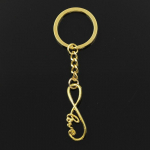 V&otilde;tmehoidja 39x15mm Infinity Love Connector ripatsid DIY meeste ehted auto v&otilde;tmehoidja r&otilde;nga hoidja suveniir kingituseks h&otilde;be