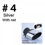 Universaalne autos&otilde;iduki modifikatsiooni ruutv&auml;ljalaske summuti terasest tagatoru #4 curved