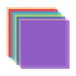 Andoer 11 v&auml;rvi / komplekt l&auml;bipaistev geelvalgustusfilter 30 * 30 cm / 12 * 12 tolli v&auml;rvilised &uuml;lekatted toonitud 8 pcs mitmev&auml;rviline