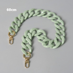 Uus moodne naiste kott Aksessuaarid Eemaldatavad osad Asenduskett Valge Roheline Punane Luksusrihm Naiste Akr&uuml;&uuml;list &otilde;lakettid 60cm