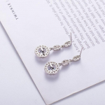 SACE GEMS tsirkoonk&otilde;rvar&otilde;ngad naistele, kingitused pulmapeole valge