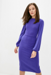 ISSA Plus Bodycon Midi kleit S lilla