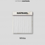 1 TK NAPEARLi moodne valgest riidest uuendatud kriimustuskindel t&uuml;ll-aken l&auml;bipaistev kardin Elutoa kardin kodukaunistuseks Style 1 W100cm x L130cm valge