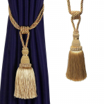 1 pakk kardina sidemed Tutt eesriide side-selja k&ouml;is K&auml;sitsi valmistatud hoidikud Kodukontor Hotellidekoratiiv 1PC