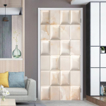 PVC veekindel uksekleebis valge puit isekleepuv tapeet uksed renoveerimine elutuba magamistoa sisekujundus Peel and Stick plakat MT-974