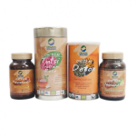 Immuunsuse tugevdamise komplekt (90 kapslit + 100 g + 100 g + 90 kapslit), Immuunsuse Tugevdaja Pakk, Orgaaniline Heaolu
