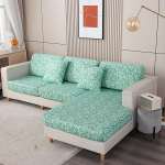 2 v&auml;rvi elastsed diivani istmepadja katted elutoa diivani kate Geomeetriline diivani kate L kujuga Chaise Longue diivani kate Normal Size S