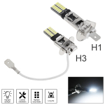 12&ndash;24V H1 H3 Canbus Super Bright LED-pirn auto udutule esituli 4014 24SMD 6000K s&otilde;idutuli auto mootorratta lamp IP65 veekindel H3