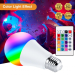 AC85-265V E27 LED RGB lamp kohtvalgusti pirn Bombillas LED 15W 10W 4W IR kaugjuhtimispult LED pirn Smart Led RGBW lamp Kodu sisustus RGBW 4W