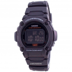 Casio noorte illuminaator digitaalne W-219H-8B W-219H-8B meeste k&auml;ekell must