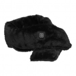 Elektriline soojendusega sall talvine soe kaelam&auml;his akutoitega kaelasoojuspatja, pestav 3-tasemelise must