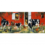 5D DIY Teemantmaalikomplektid T&auml;isruudukujulised puurlehmad Mosaiikpilt Seinakaunistus Rhinestone'i Kunst K&auml;sit&ouml;&ouml; Kodukaunistuse kingitus Full Round 30x75CM