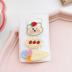 3tk Kawaii Loomakarvan&otilde;el Armsad Akr&uuml;&uuml;list Juukseklambrid Lastele Peakatted Peakate V&auml;ikeste T&uuml;drukute Laste Juuste Aksessuaarid