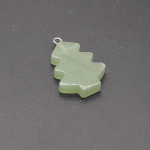 Kaelakee ripats Looduslikust kivist Unakite/Agates m&auml;nnipuu kujuga ripats naistele ehete valmistamisel k&auml;ev&otilde;ru kaelakee tarvik Rose Quartz/20x25mm